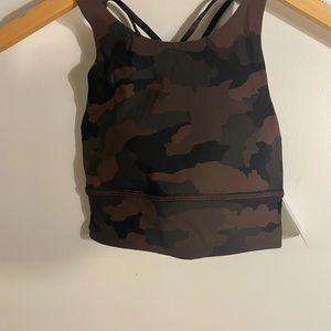 NWT lululemon Free To Be Bra *Wild High Neck Long Line